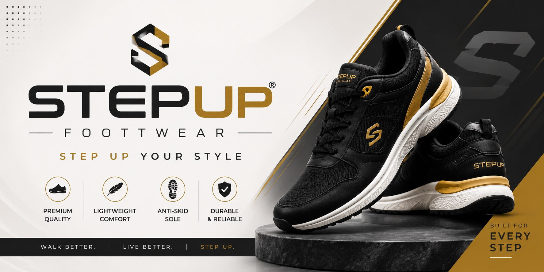 Stepup footwear